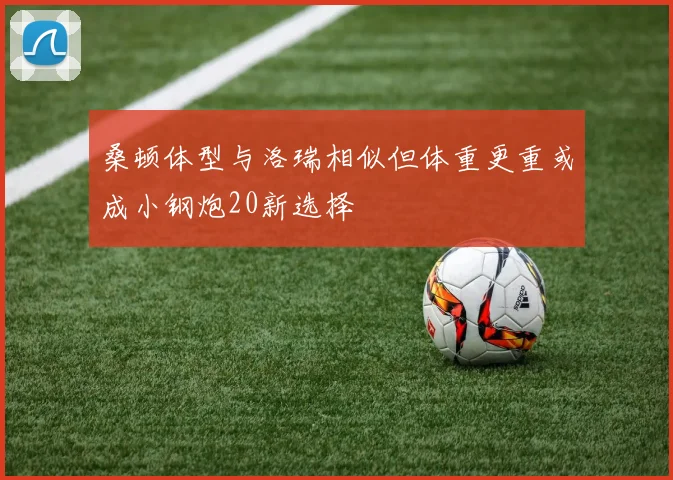 桑顿体型与洛瑞相似但体重更重或成小钢炮20新选择