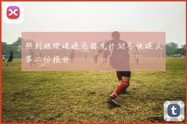热刺继续追逐范赫克计划尽快递交第二份报价